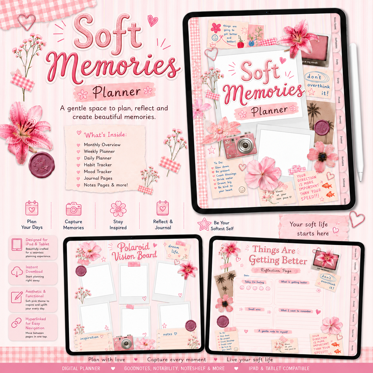 Soft Memories Digital Planner